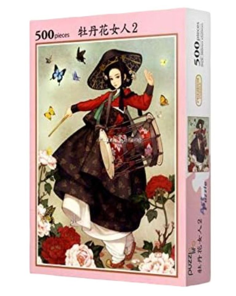 Peony Flower Woman